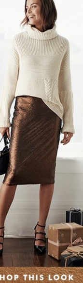 Banana Republic Dresses & Skirts - NWT BR Monogram Sequin skirt!!